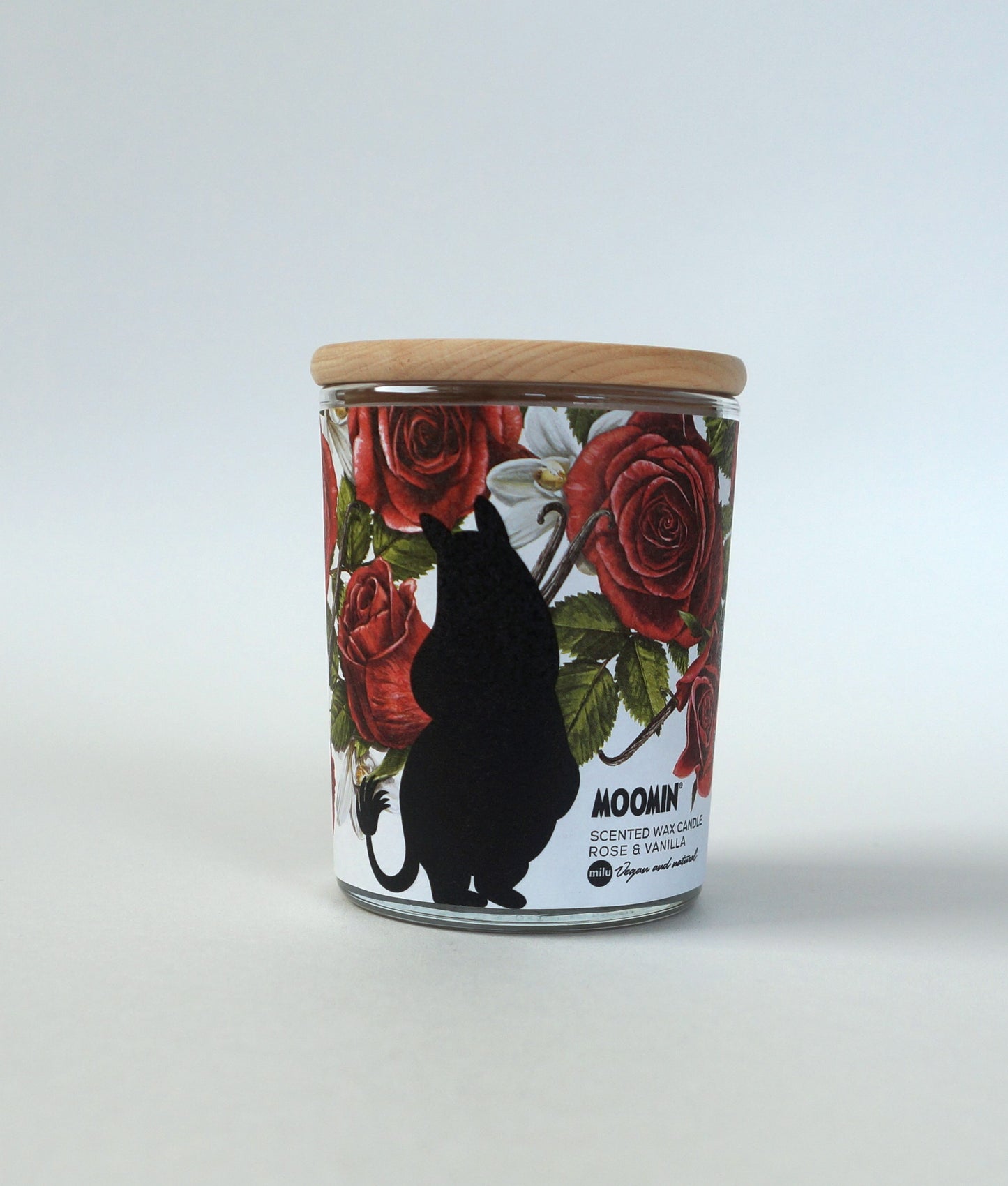 Moomin scented candle by MiLu Rose & Vanilla